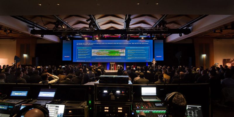 Full production team to drive dynamic content in conference session