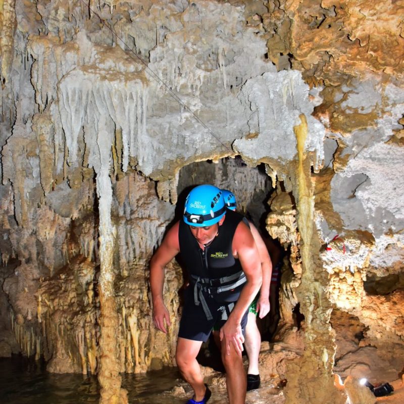 Exploring underground caves cabo, incentive group